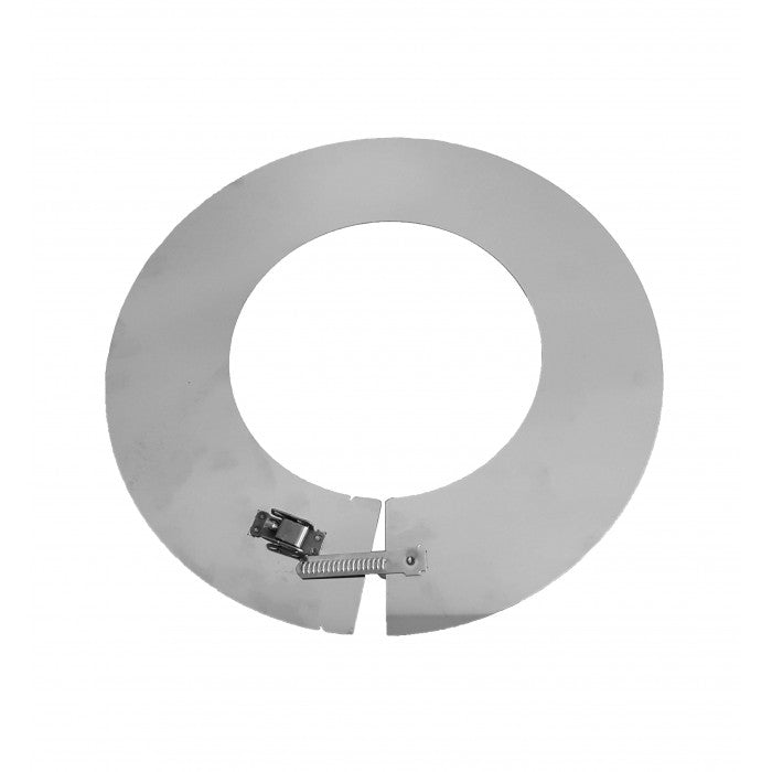 DINAK DW wand/plafondrozet conisch dubbelwandig rookkanaal Ø150mm