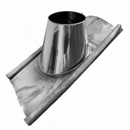 DINAK DW pellet loodslab Basic 30-45 graden dubbelwandig rookkanaal Ø80mm