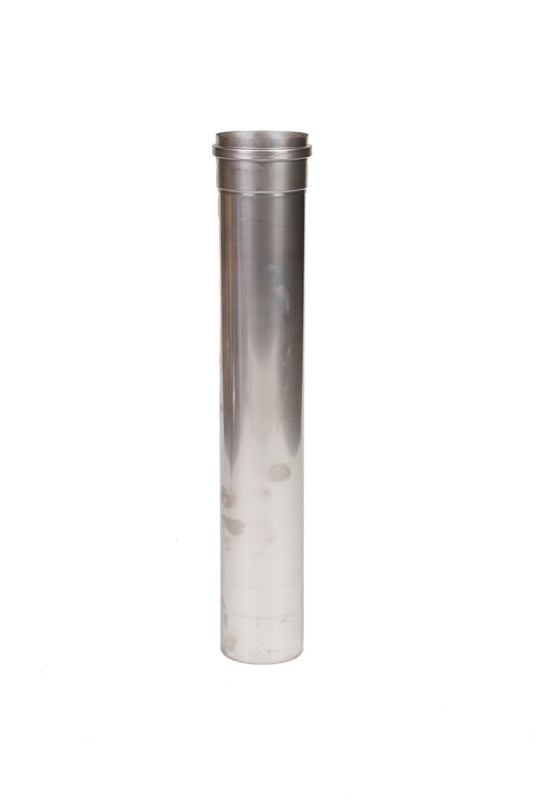 RVS Pelletpijp enkelwandig L:50cm Ø100mm