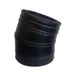 DINAK DW black 15 graden dubbelwandig rookkanaal Ø150mm