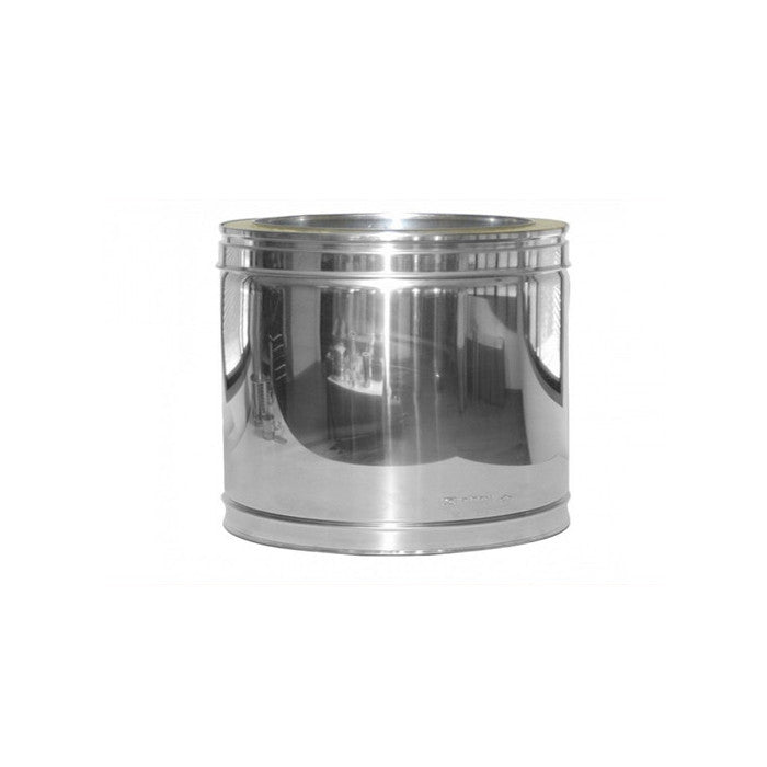 DINAK DW pellet dubbelwandig rookkanaal L:14cm Ø80mm
